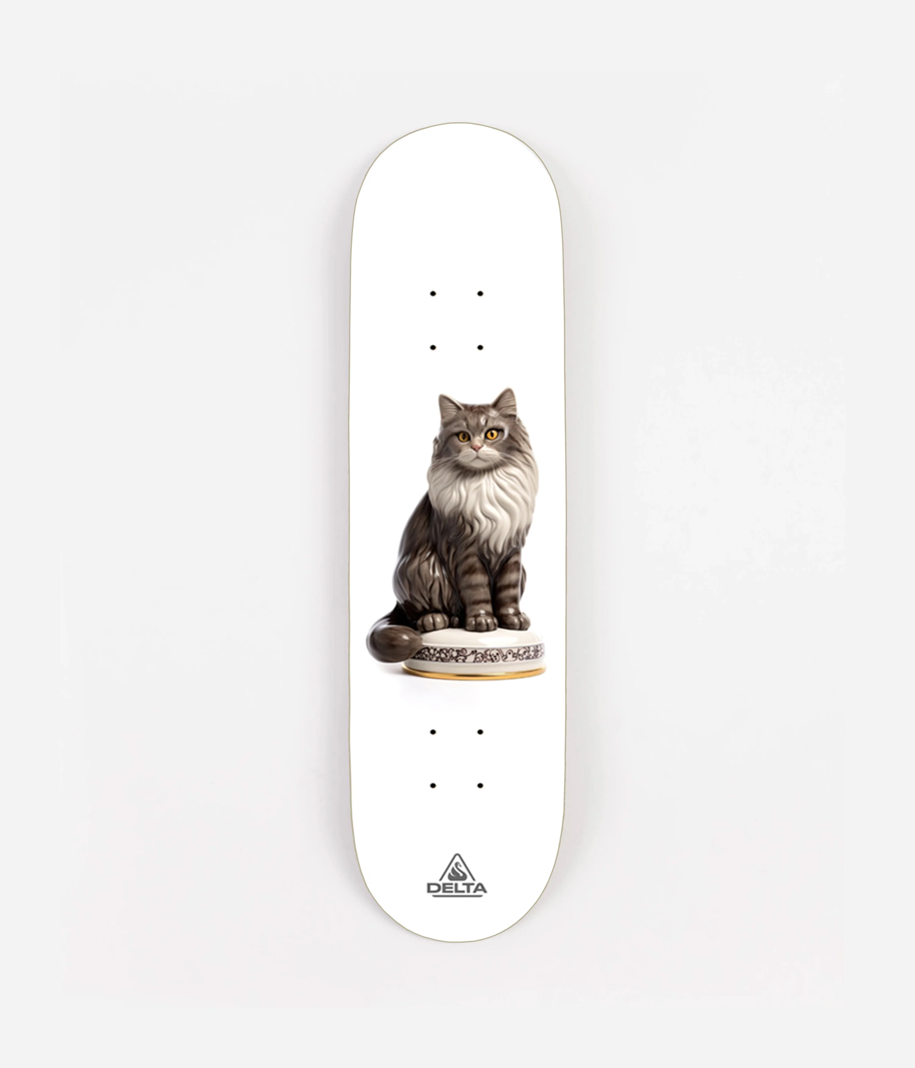 Grandma Cat Grey 8.125"